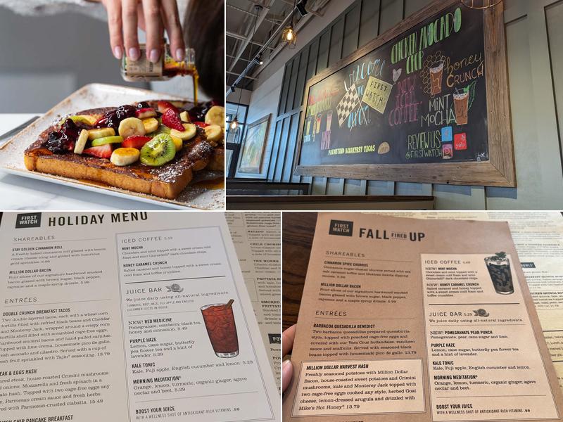 First Watch Menu