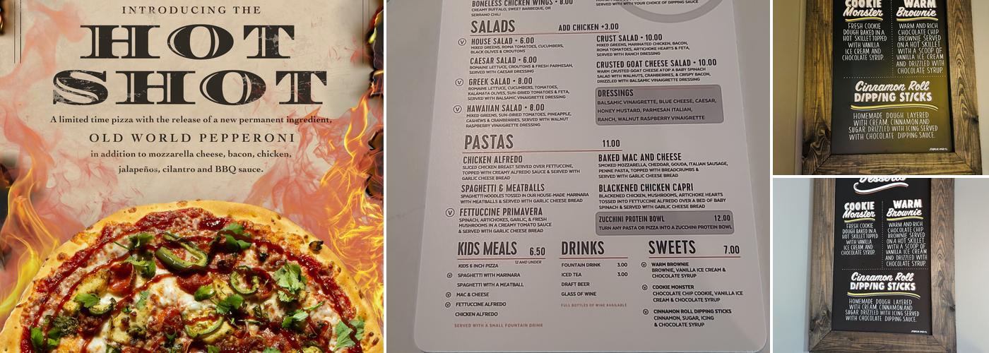 Crust Pizza Co. - Baton Rouge Menu