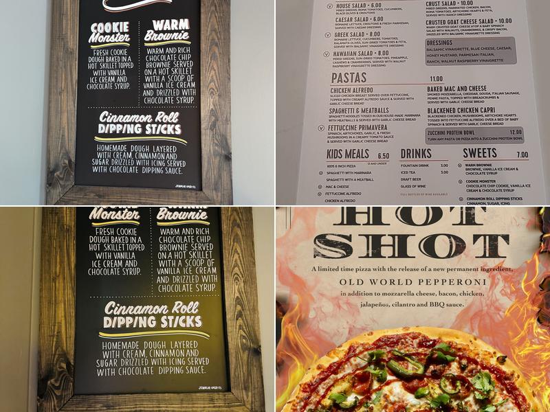 Crust Pizza Co. - Baton Rouge Menu