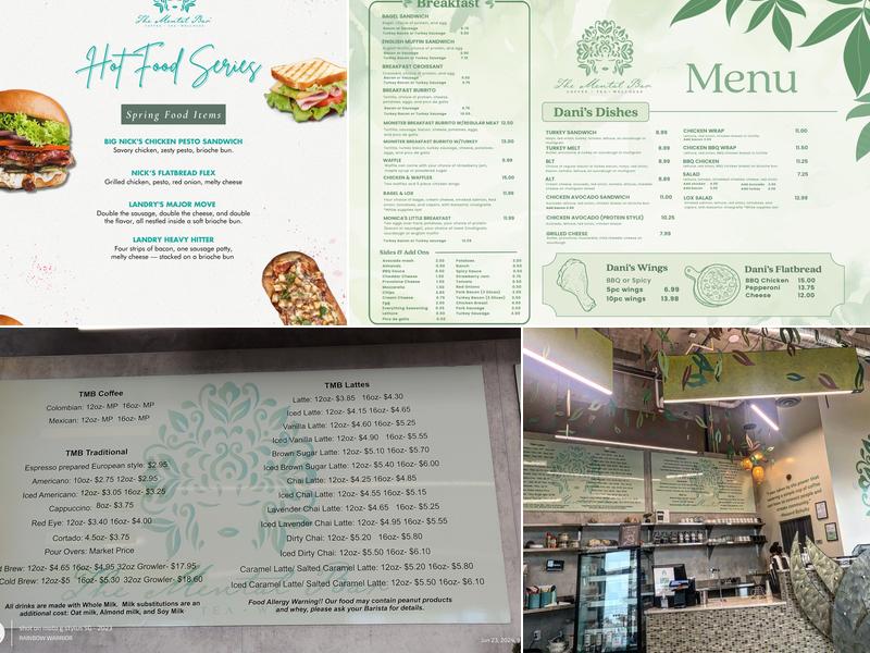 The Mental Bar- Coffee, Tea & Wellness Menu