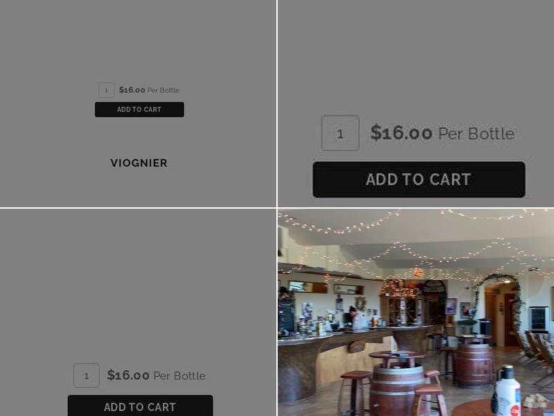 Grey Fox Vineyards Menu