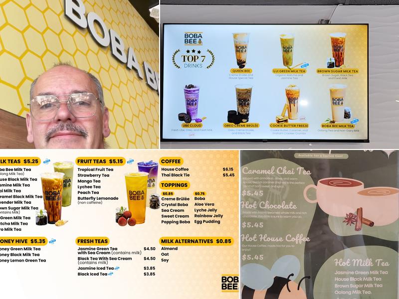 Boba Bee Menu