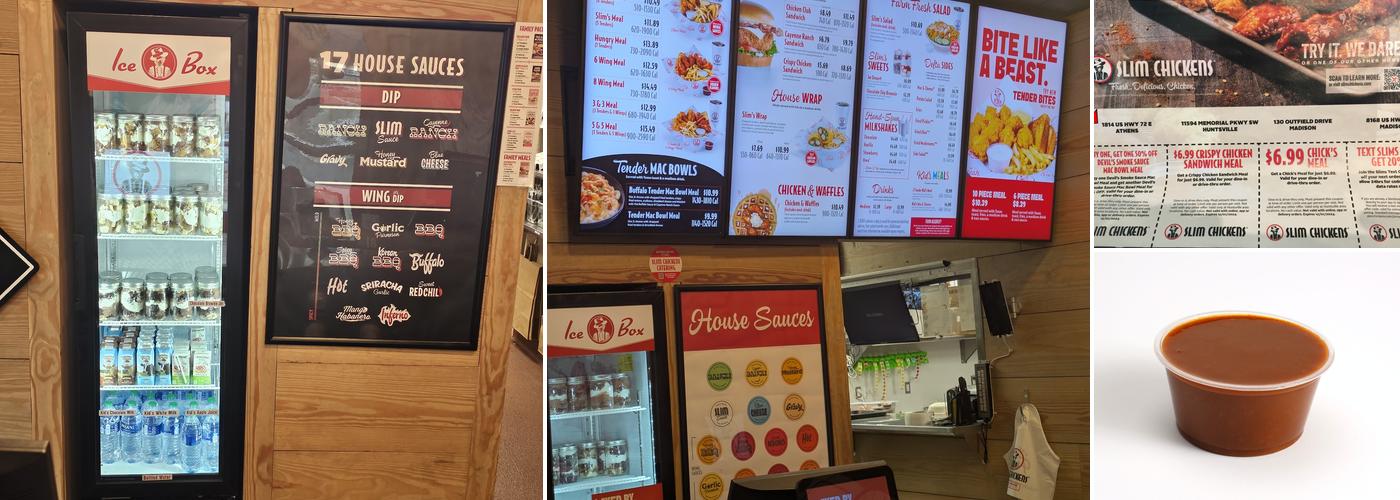 Slim Chickens Menu
