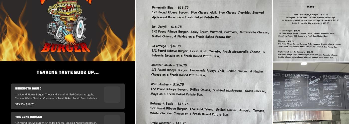 Behemoth Burgers in Bomb Hoagie Menu