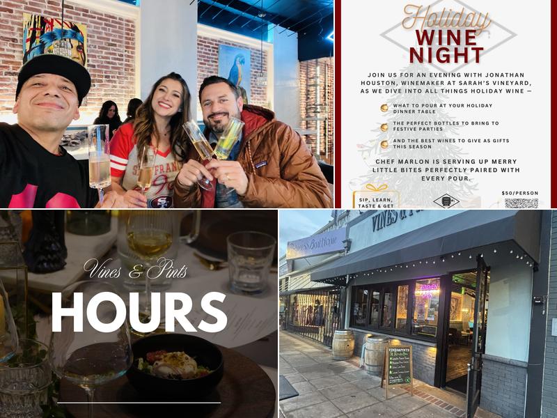 Vines and Pints 7511 Monterey Hwy, Gilroy