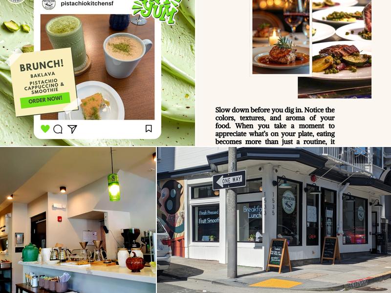 Pistachio Kitchen 1535 Franklin St, San Francisco