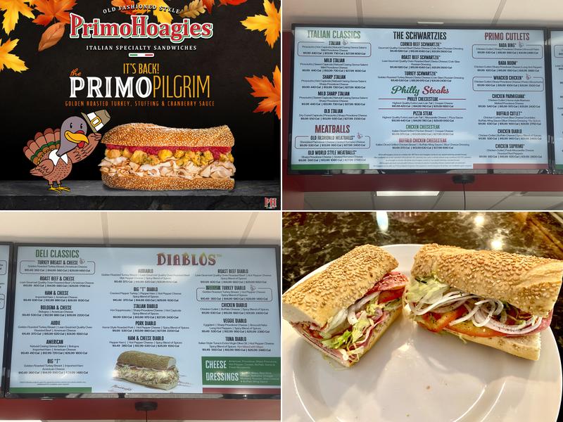 PrimoHoagies Menu