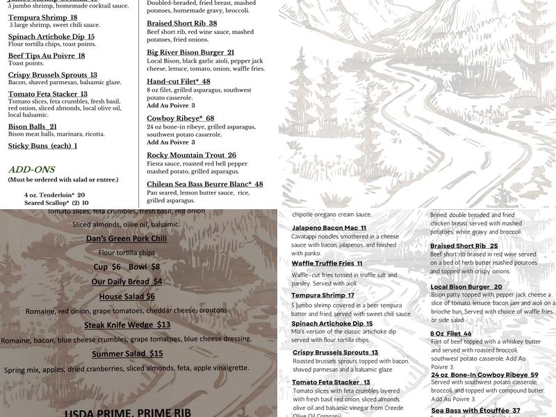 149 Eatery Menu