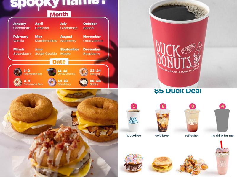 Duck Donuts Menu
