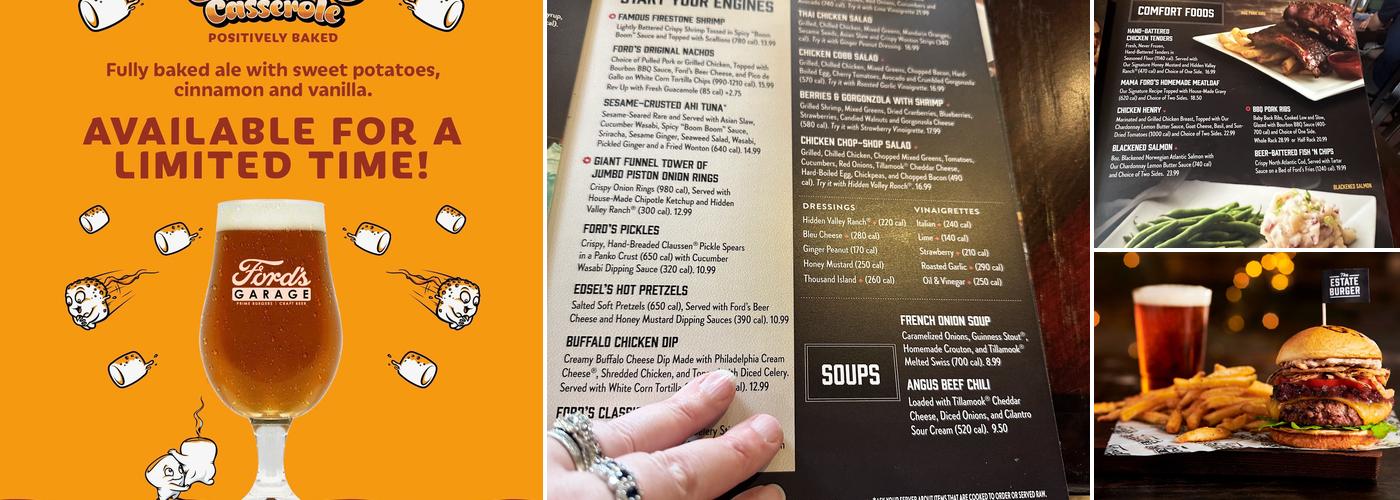 Ford's Garage ChampionsGate Menu