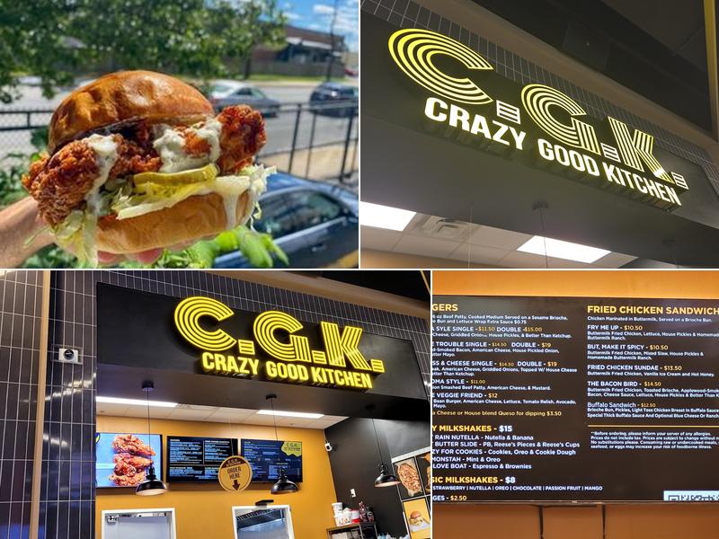 Crazy Good Kitchen Menu