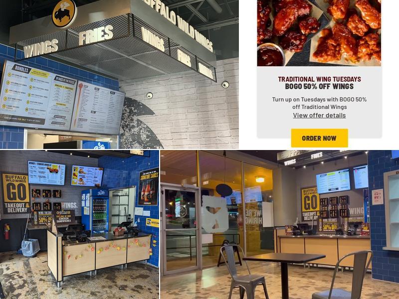 Buffalo Wild Wings 'GO' Menu