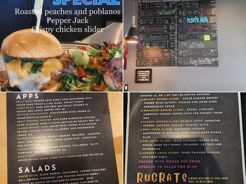 Thirst Taphouse Menu