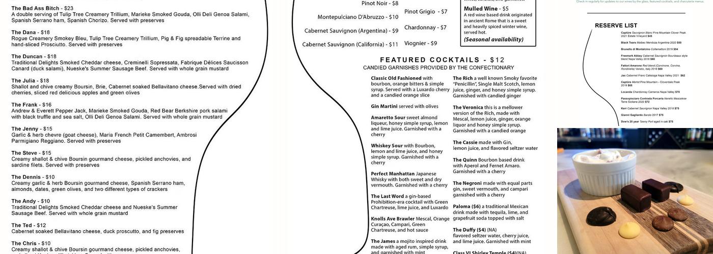 Class VI Menu