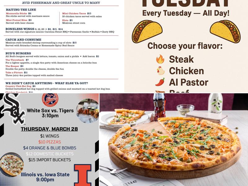 Uncle Buds Menu