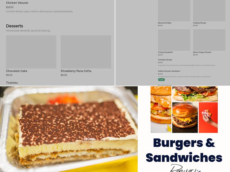 Raphael's Grill Menu