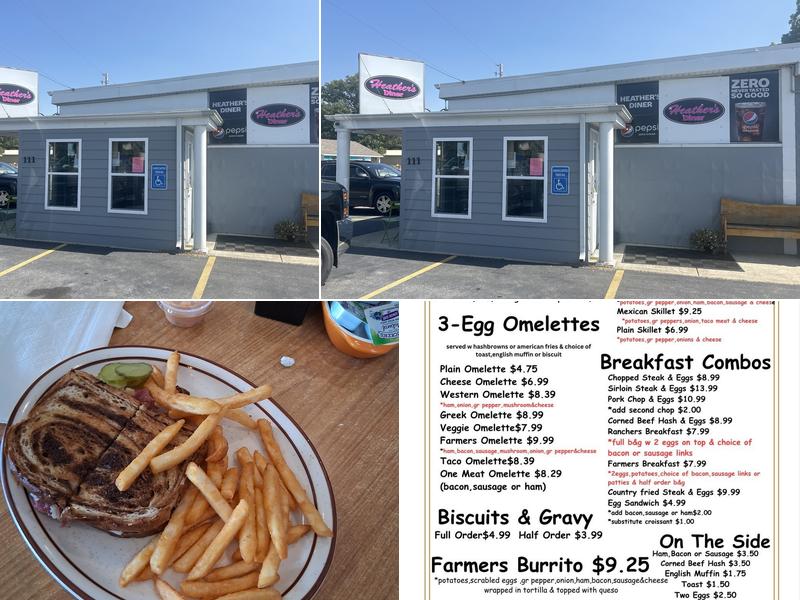 Heathers Diner 111 S Bierma St, Wheatfield