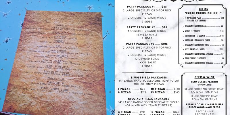 Dreampt Menu