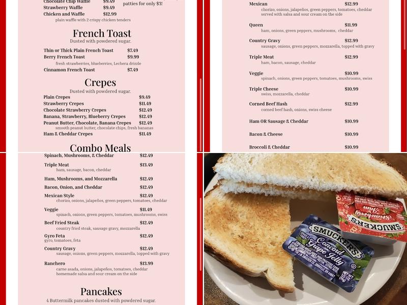 Cafetal Menu