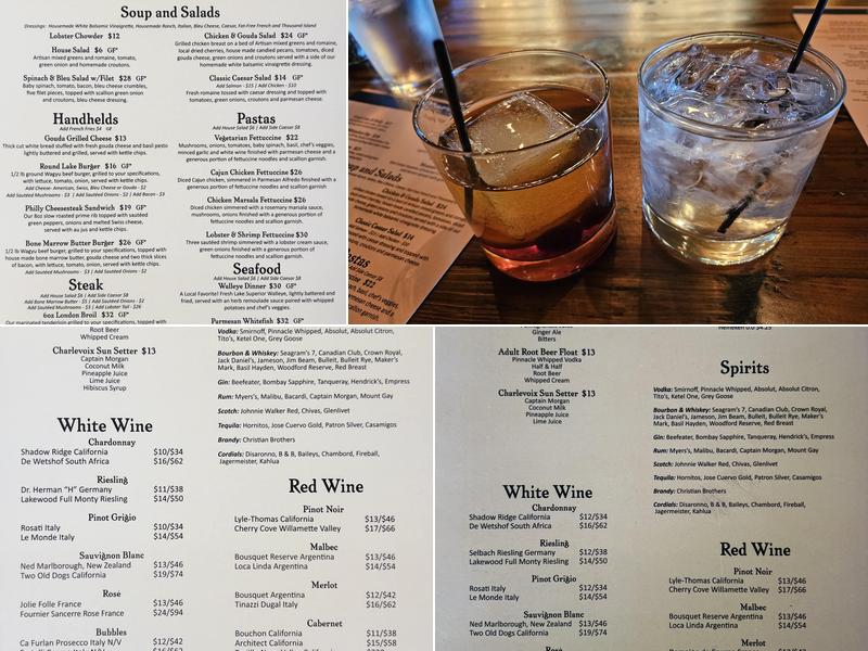 Marek's Harbor Grill Menu