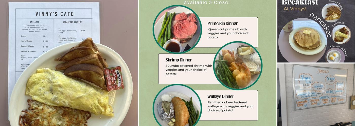Vinny 's cafe Menu