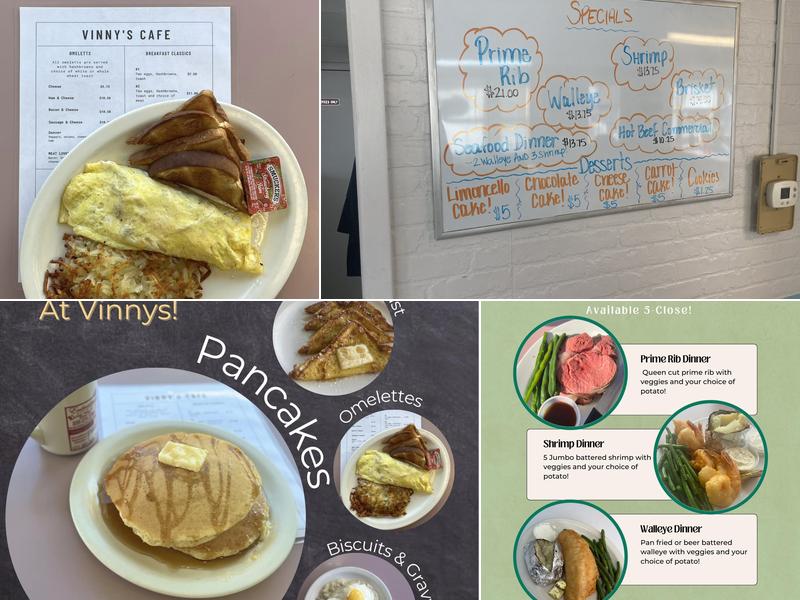 Vinny 's cafe Menu