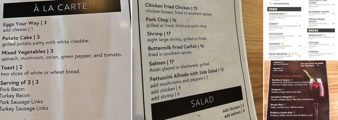 InRoll Menu