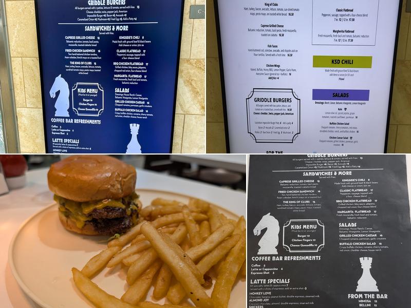 Kingside Diner Menu