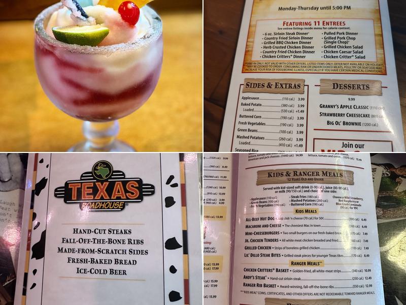 Texas Roadhouse Menu