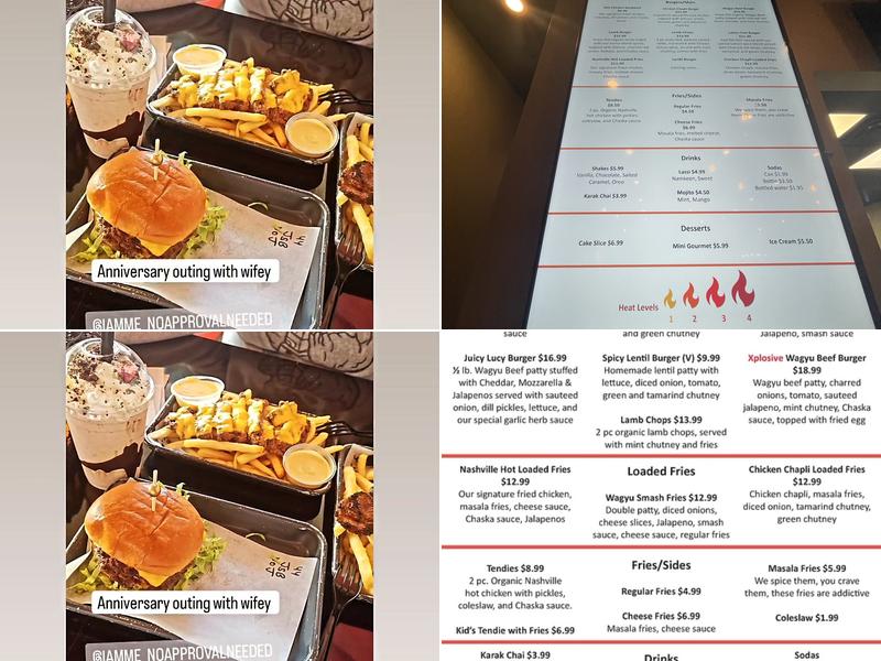 Chaska restaurant Menu