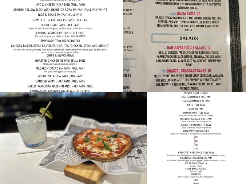 B-UNOS Menu