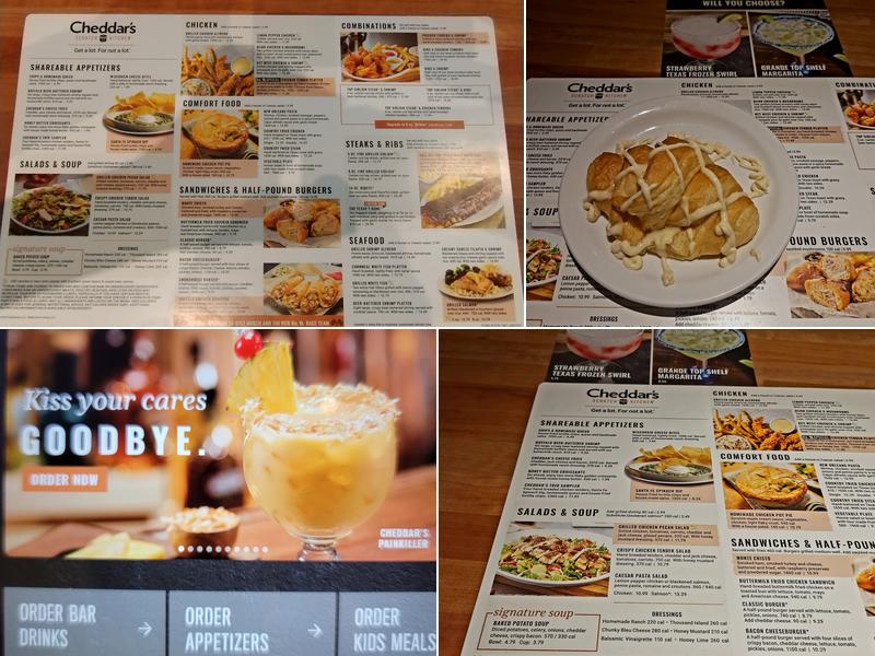 Cheddar's Scratch Kitchen Menu