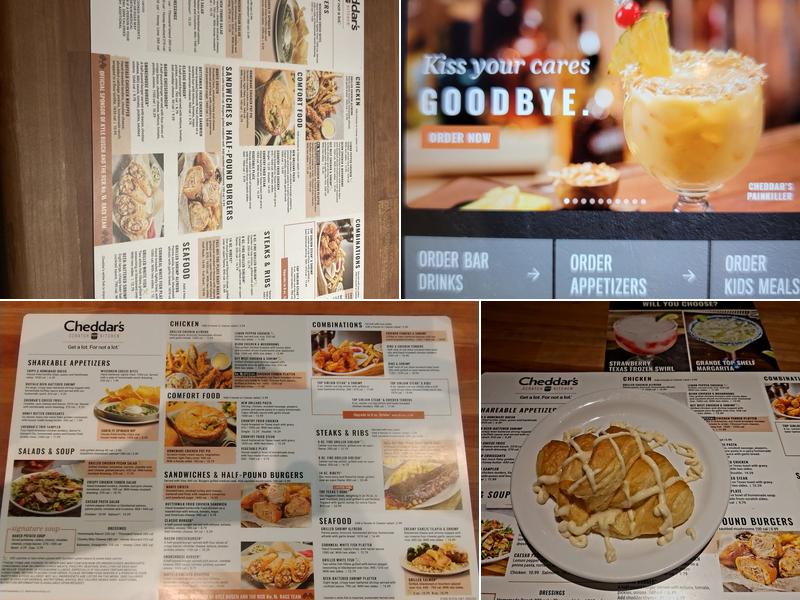 Cheddar's Scratch Kitchen Menu