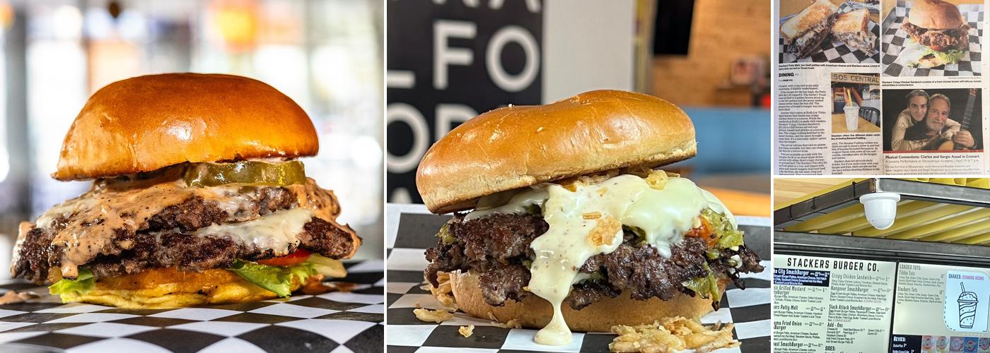 Stackers Burger Co. Menu