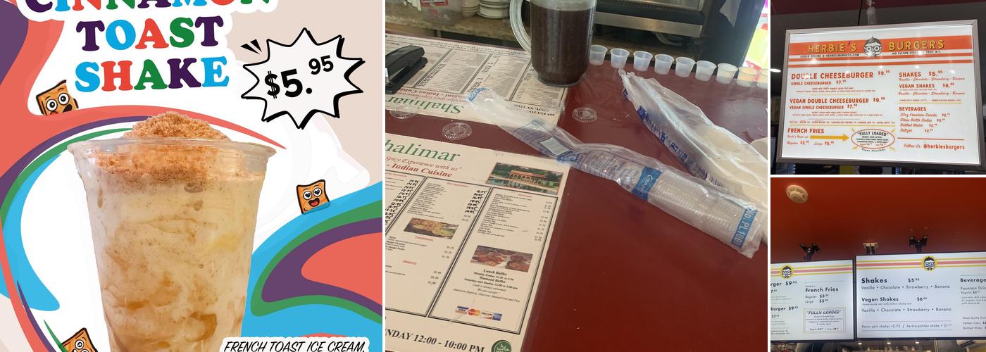 Herbie's Burgers (Troy) Menu