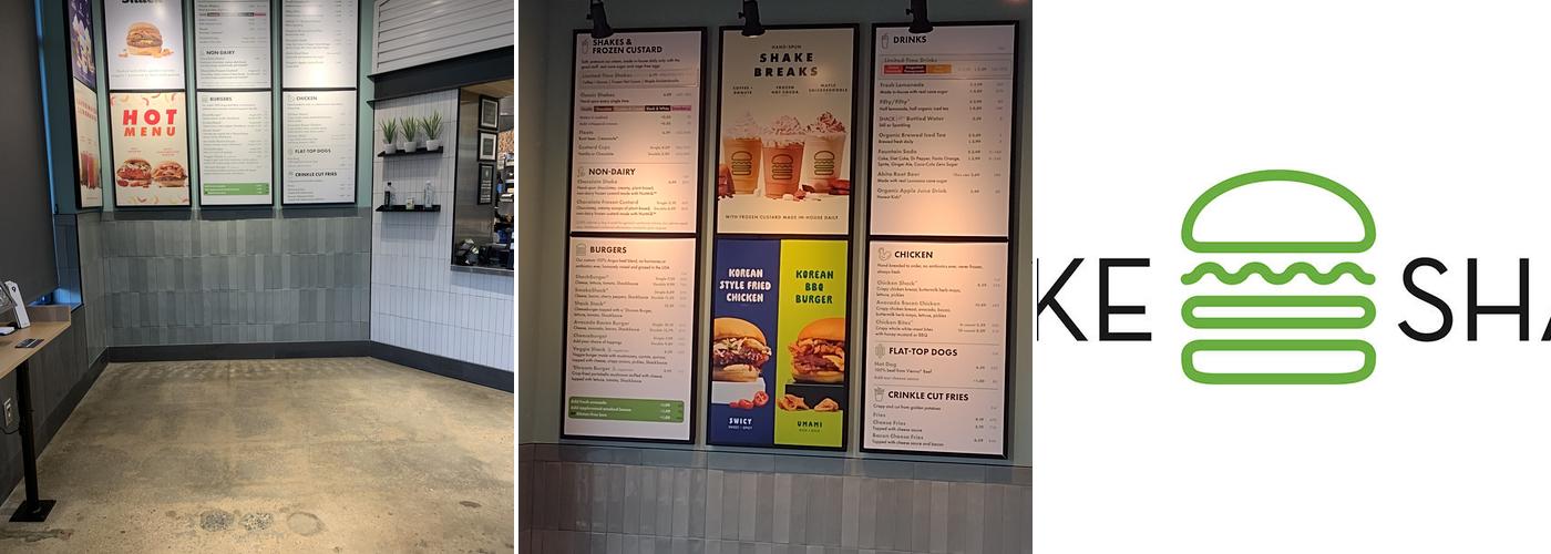 Shake Shack Oceanside Menu