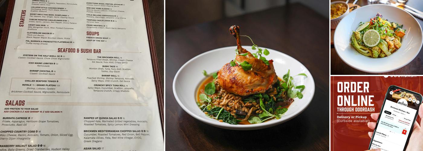 Brickmen Kitchen + Bar Menu