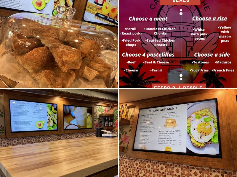 Café Con Leche Menu