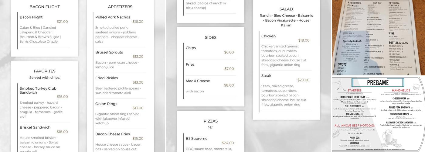 Pregame Menu