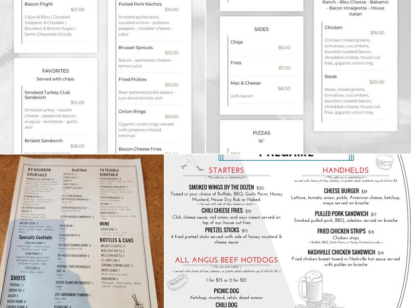 Pregame Menu