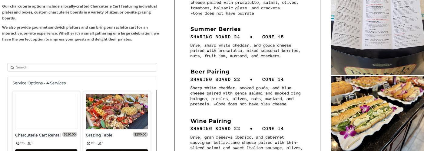Pantry Menu