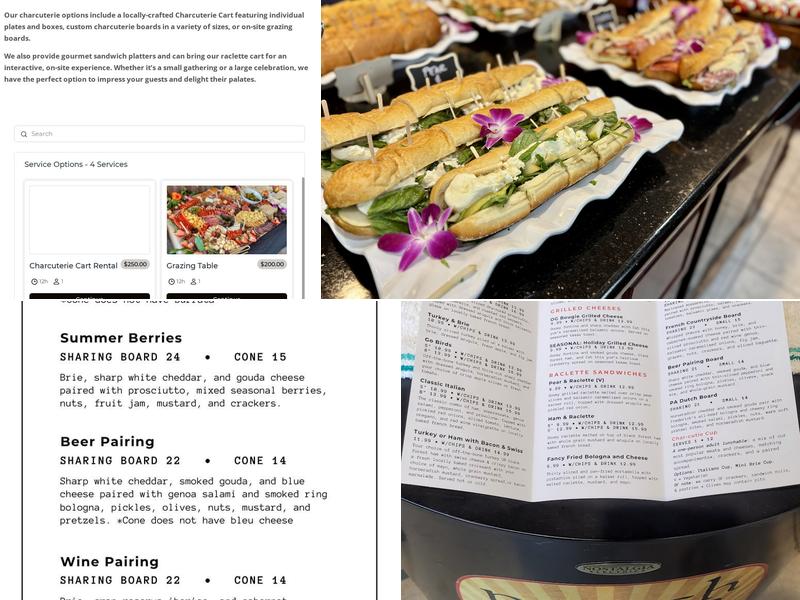 Pantry Menu