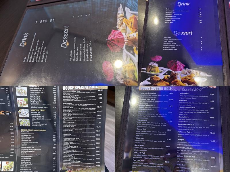 Sumo Sushi & Steak House Menu