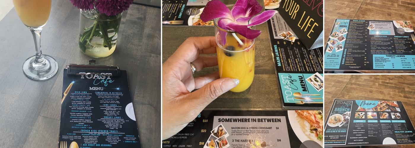 Toast Cafe Menu