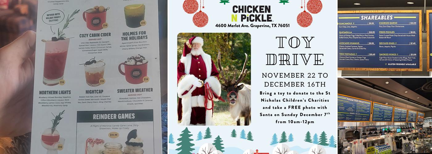 Chicken N Pickle - Grapevine Menu