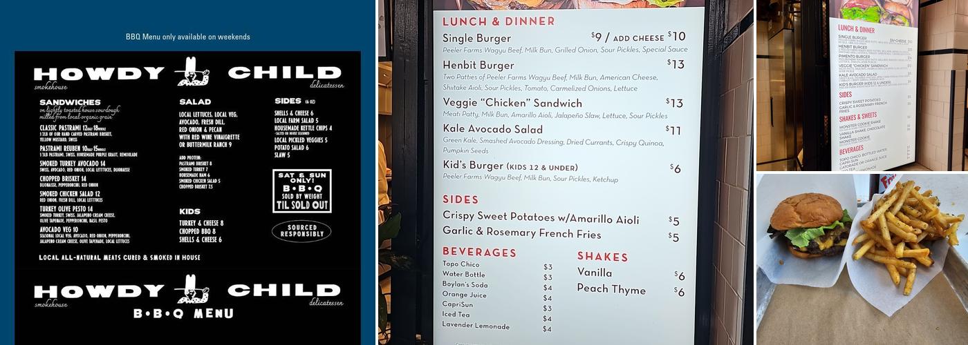 Henbit Menu