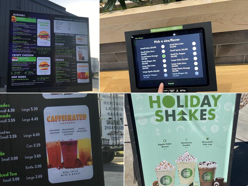 Shake Shack San Marcos Menu