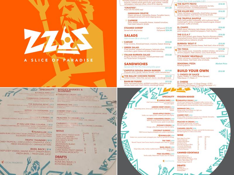 ZZAS Menu