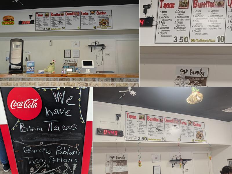 Taco Fiesta Menu