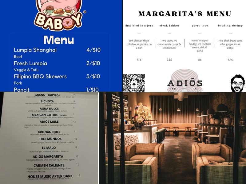 Adiõs Menu